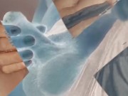 MATURE STUDENT HAS A GOOD CUP OF COFFEE WITH A SPLASH OF HOT MILK, WATCH IT UNTIL THE END