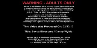 Curvy Becca Blossoms fucking in the with her natural tits