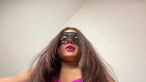 Wrestling Facesitting POV Femdom Pantyhose Leggings