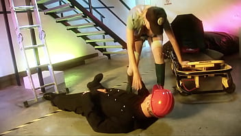 Sexy Blonde Paramedic Carly Parker Sucks And Fucks Patient