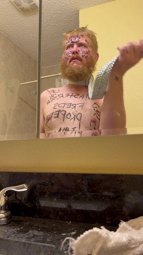 Slave Training, Beginning of a True Sissy!