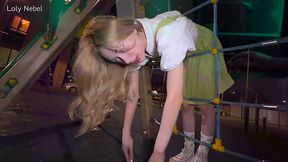 Stepsister got stuck again and had to be rescued!