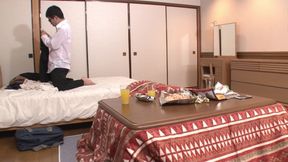 PT3 Sneaking around in a kotatsu and playing pranks on the unprotected lower half of the body!