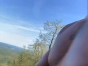 Risky Interracial Sex Outdoors In Public Fully Naked