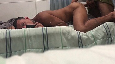 Chupando meu cu