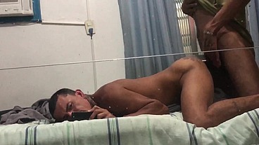 Chupando meu cu
