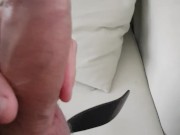 Huge dick masturbation