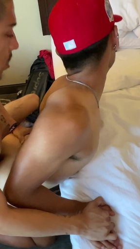 Hung Papi Chulo Thug Fucked by Younger Twinks Hardcore Anal Big Uncut Cock Blowjob