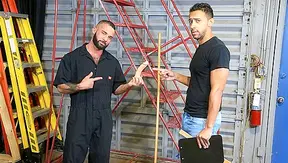 Fernando Jays Wild Ride: Hairy Muscle Men Collide in Hot Warehouse Sex – 18+
