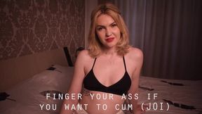 Finger Your Ass If You Want To Cum JOI (wmv-sd)