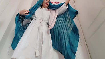 Blasphemous italian Virgin Mary