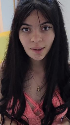 the sexy Laura! fucks an amateur fan in a webcam studio! while her users observe her! the fan enjoys sex   Clip 2