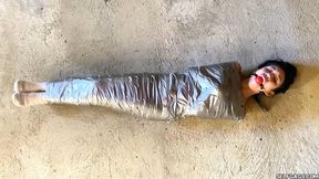 Angry and Gagged – Barby Trapped in a Duct Tape Mummification Fantasy (mp4)