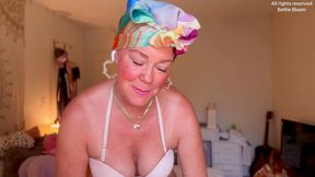 fuck your step mom s two pretty holes, deep throats, pees her panties