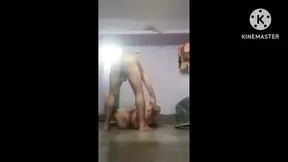 Steamy Indian affair: wife's juicy booty on display, hubby gets rocked.