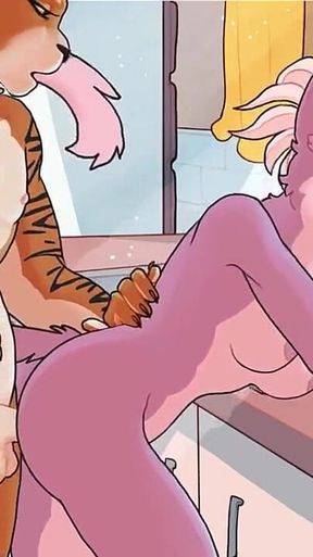 Furry Hentai - Sex and the Furry Titty Part 5 - Called for a Plumber by Loveskysan