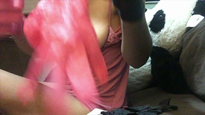 Latex gloves on gloves