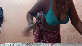 After returning from Dubai, my wife was in the mood,I grabbed her and let loose