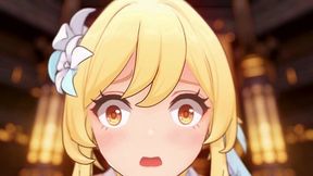 Genshin Impact - Lumine And Aether Sex