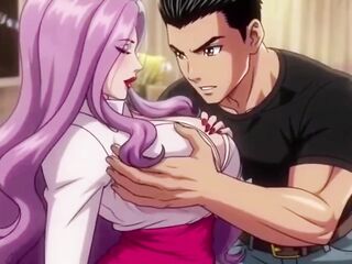 Stepmom Seduce her Stepson for Screwing when Dad is not at Home Anime Manga