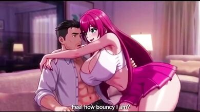 Stepdaughter rides stepdad raw while mom’s away pure taboo