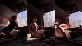 naked neighbor on the train