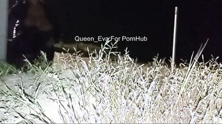 AMATEUR EX-WIFE fucking at the beach at night with her cuckold hubby's friend