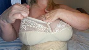 Welcome Home Baby - Wanna Cum all over these as stress relief - Mature Amateur BBW Milf  Homemade Real Housewife