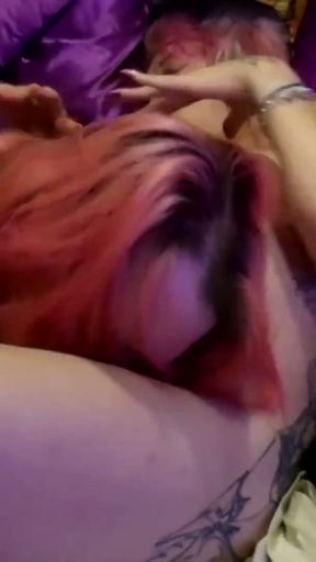Wild Trans Girls Homemade - Mistress Cyanide Takes Synnz Cock   Clip 1