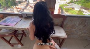 big ass stepdaughter is fuck while my wife is away. I cum in her mouth.  Latina