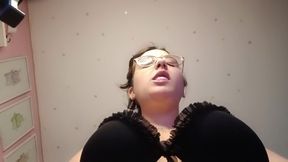 Underboob View While Doing Big Bubbles - Bunny Looner