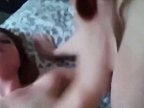 Our First Threeway Sex, Filmed By A Tempting Redhea