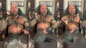 hardcore domination, degrading, leather, cigar!