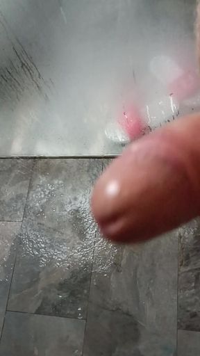 Bathroom Cum My Cock