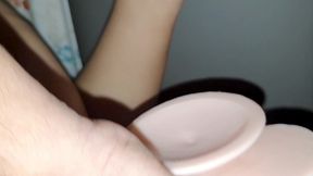 pinay filipina fingered and dildo-fucked
