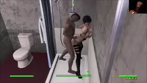 Vault Dwellers' Raunchy Fuck with Huge Cock & Deepthroat