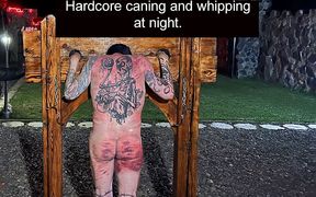 Hardcore Beating and Caning at Night by Two Merciless Dominatrixes Copy