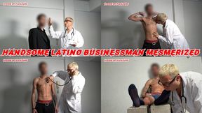 Handsome Latino Businessman Mesmerized