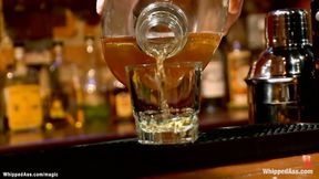 ”Hijacked chick whipped & buttplugged”