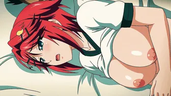 Redhead Athlete in School Uniform Hentai