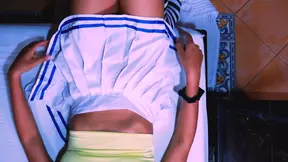 Latina cutie teacher instructs bold girl on fucking
