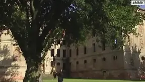 German BDSM - Slap ass anal outdoor