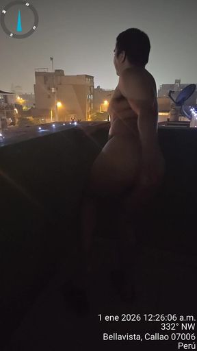 Playing alone on New Year's Eve