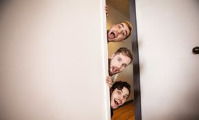 Young petite gays are testing out their new sex toys