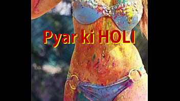 Desi wife Holi Sex 2023. Indian Wife boobs sex on holi Hindi sex story