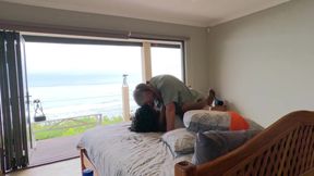 Morning Getaway: Flower Tempts Louis for an Intimate Adventure Ending in Passionate Moments