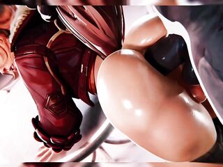 Marvel Rivals & Overwatch Anal + Riding Futanari compilation┃CG Animation┃4k