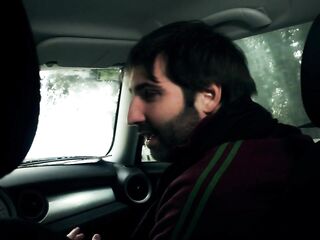 Banging a hitchhiker in the car