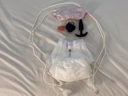 Gay adult diaper - preparing myself for stepdaddy