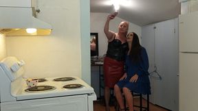 guy transformed into woman for girls night out